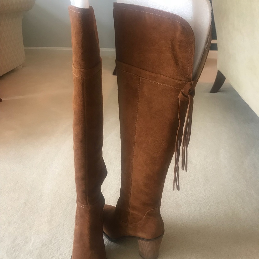 Franco Sarto Elnora Over The Knee Boots Sz 8.5